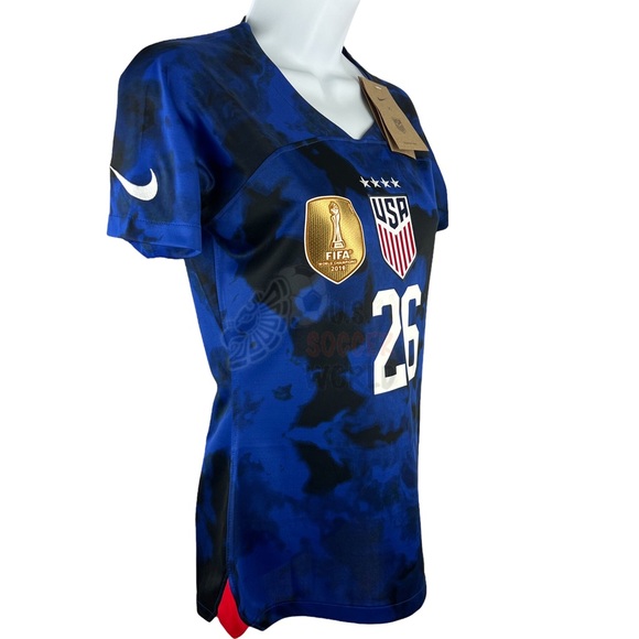 ⚽️ New 2022/23 USA USWNT Women's AWAY Soccer Jersey Pickett #26 🇺🇸 - Picture 6 of 10